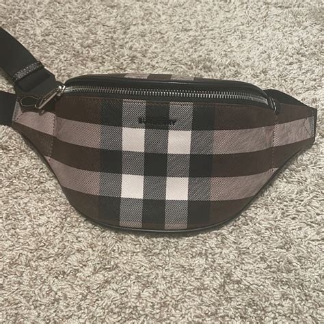 burberry fanny pack replica|Burberry check cason bum bag.